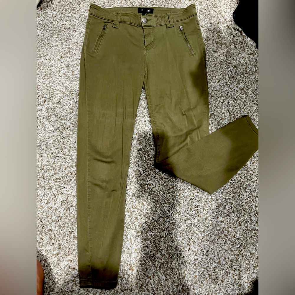 Olive Green Jeggings